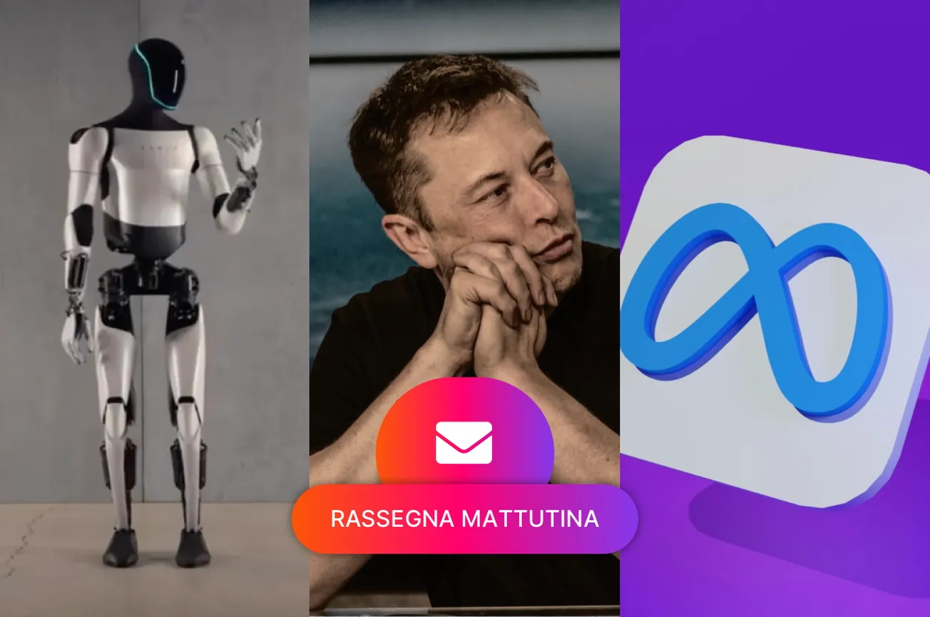 Due robot stanno lavorando in Tesla, Musk denunciato dagli azionisti, Meta licenzia ancora
