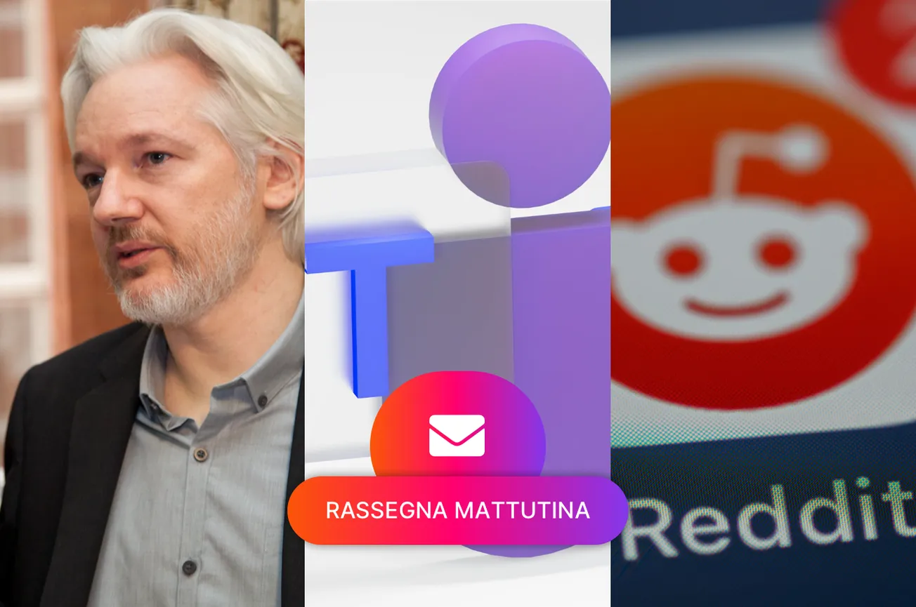 Julian Assange tornerà a casa, Microsoft accusata dall'UE, Reddit contro lo scraping AI
