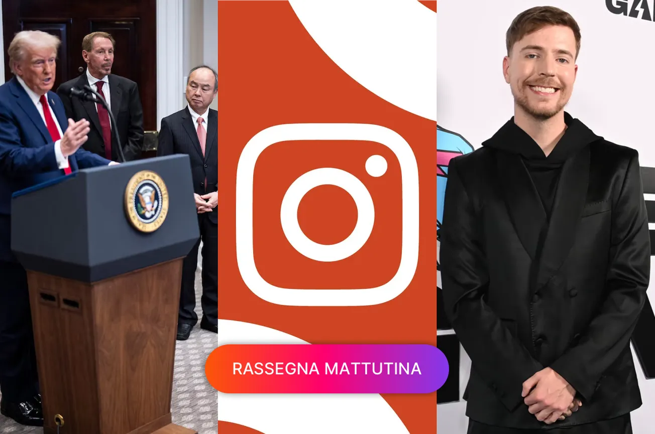 $500MLD record per infrastrutture AI, Instagram a caccia di TikToker, MrBeast fa un'offerta per comprare TikTok