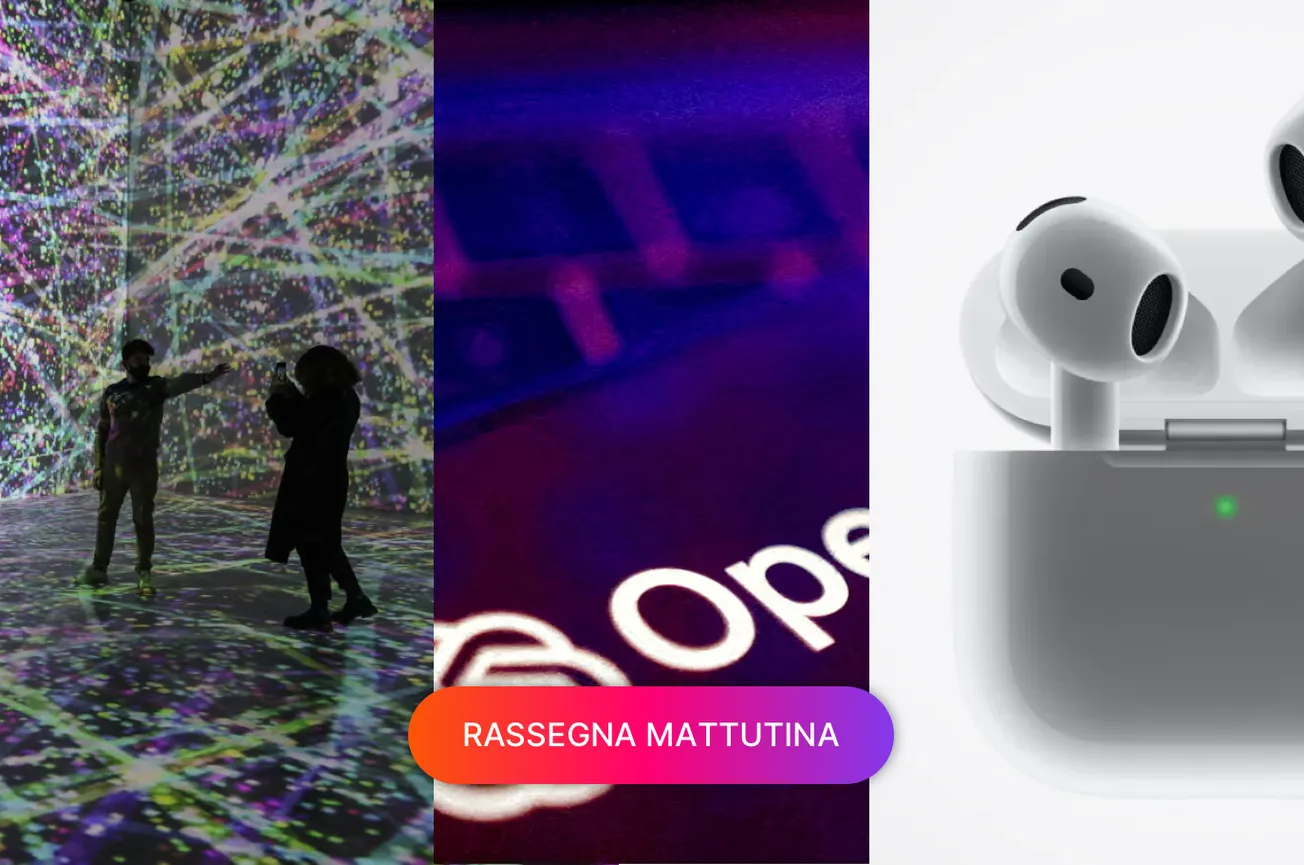 LLM italiano in cima alla classifica, OpenAI produce chip in casa, Airpods con fotocamera
