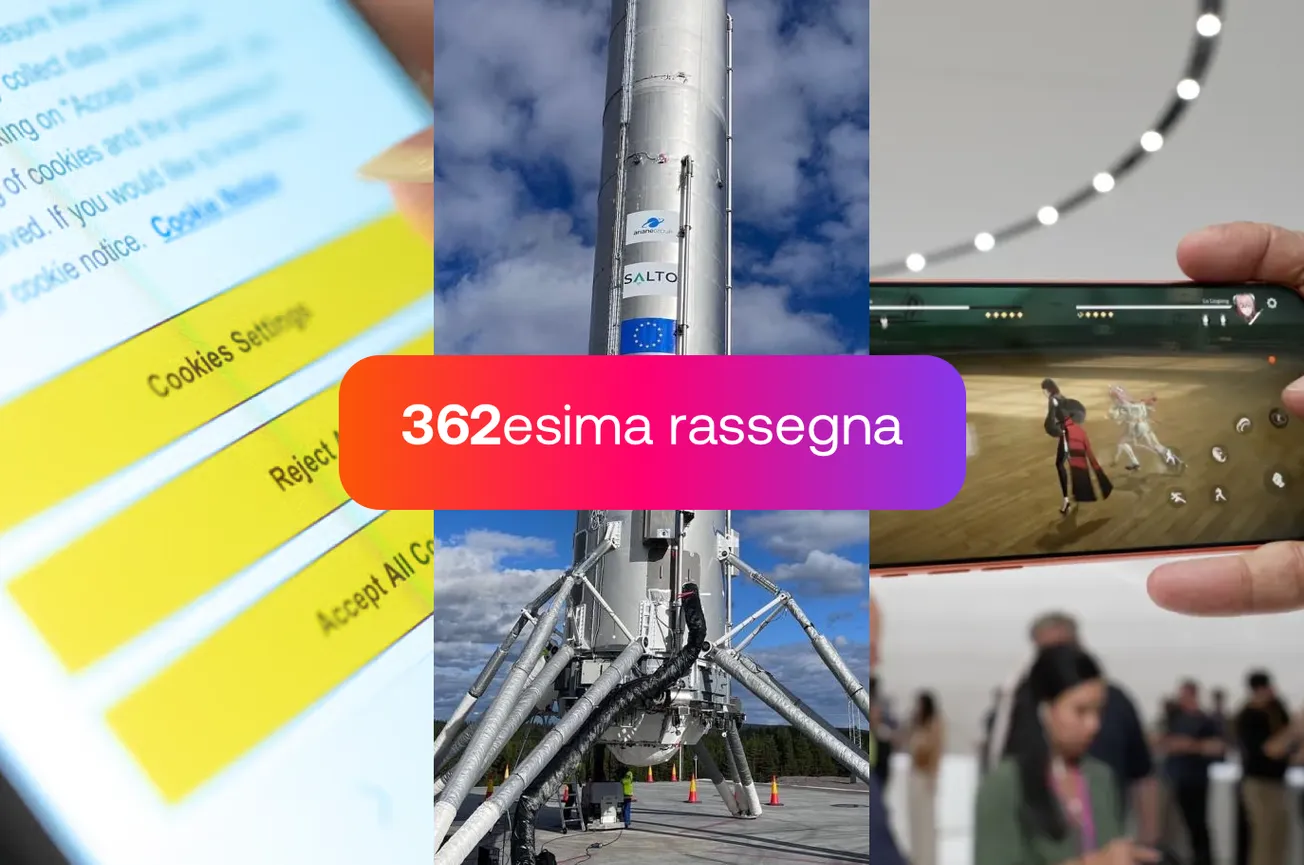 Europa rivaluta il banner dei cookie, Razzi riutilizzabili in Svezia, I chip proprietari di Apple