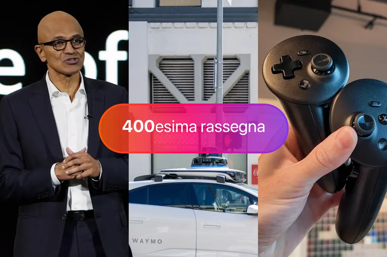 400esima rassegna 🥳 - Microsoft e i chip di OpenAI, Waymo in autostrada, Valve presenta una console