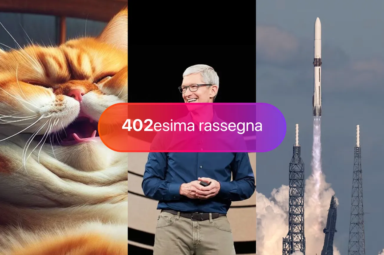 Meta Vibes in Italia, Tim Cook abbandona anno prossimo, Blue Origin cattura il razzo orbitale