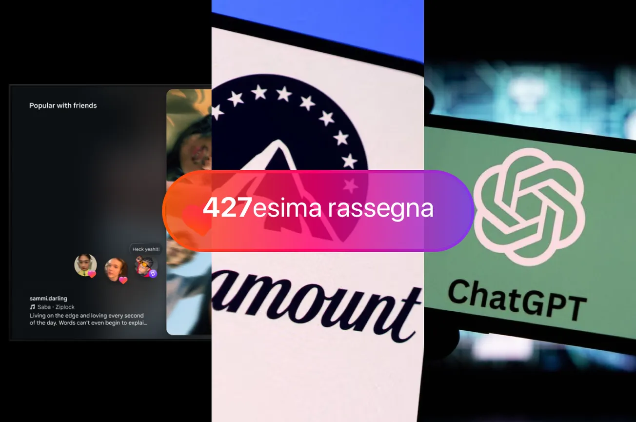 Instagram arriva nelle TV, Warner Bros. rifiuta Paramount, Il nuovo ChatGPT Images