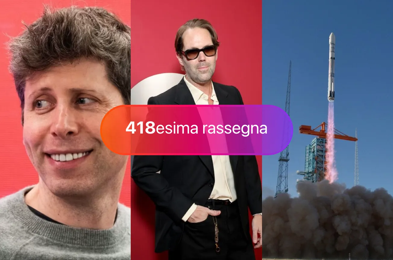 Sam Altman interessato allo spazio, Capo design di Apple abbandona, Razzo riutilizzabile cinese esplode