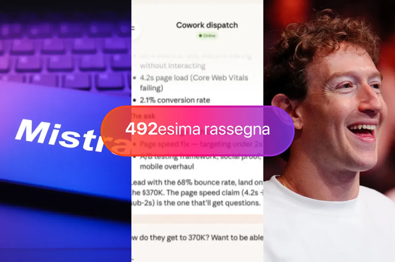Mistral presenta Forge, Anthropic presenta Dispatcher, Meta spinge i creator verso Facebook
