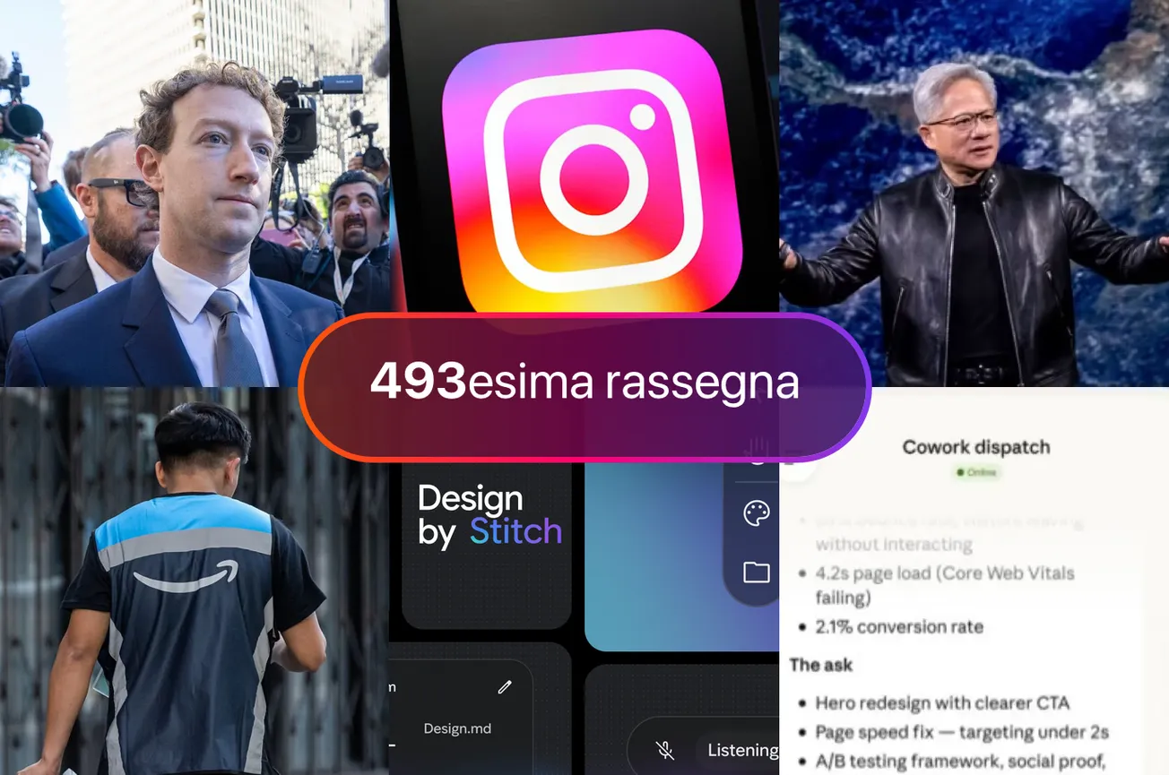 Processo Google/Meta, Fine dell'end-to-end su Instagram, L'evento di Nvidia, il meglio della settimana